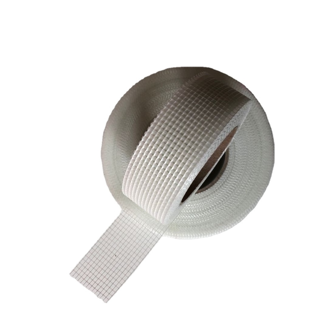 self adhesive fiberglass mesh  net roll  gypsum board drywall joint tape repairing  holes