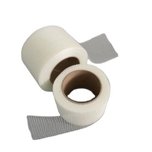 Lightweight Fiberglass Prefabricated Woven Fiber Glass Scrim Joint Drywall Anchor Repair Mesh with Tenacious Customized Tape