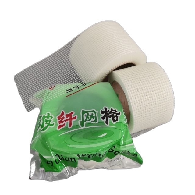 Lightweight Fiberglass Prefabricated Woven Fiber Glass Scrim Joint Drywall Anchor Repair Mesh with Tenacious Customized Tape