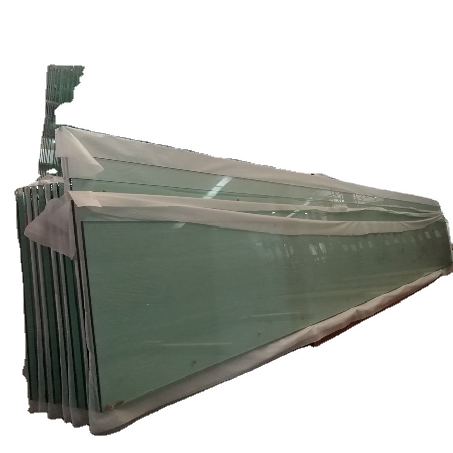 10mm 12mm 15mm 19mm flat bend large customized Jumbo size safety tempered laminated glass with polished edge