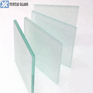 Custom cut 17.52mm frosted opaque translucent tempered laminated glass 884 price m2