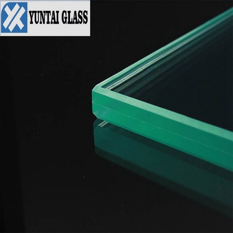 6+6 12mm thick  tempered laminated glass for railing fence with SGCC ANSIZ97.1 TEST TO NORTH AMERICA and Europe