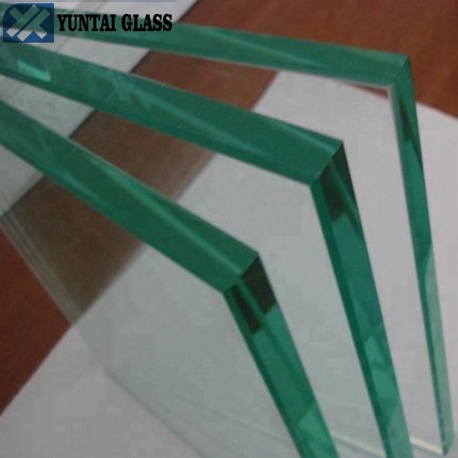 12.76 12mm  tinted used horse greenhouse tempered laminate glass fence panels