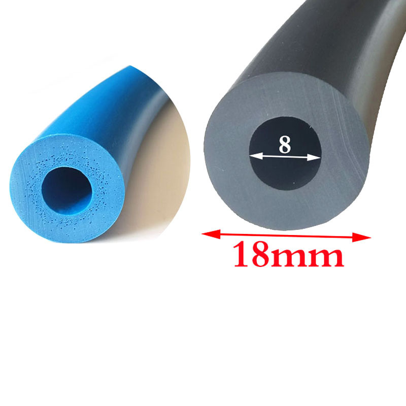 Custom High Pressure Silicone Hose 4mm 6mm 8mm Rubber Vacuum Pipe 50mm Tube Rubber products