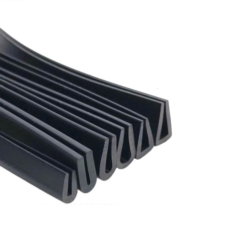 Manufacturer Custom Rubber extrusion profile Boat/car glass windshield rubber seal for door and window