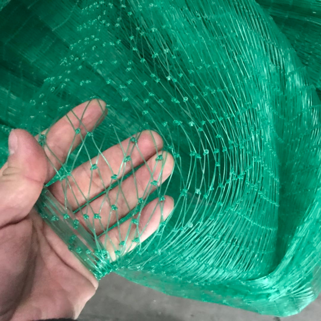 QIHANG High tenacity 50md green monofilament fishing nets