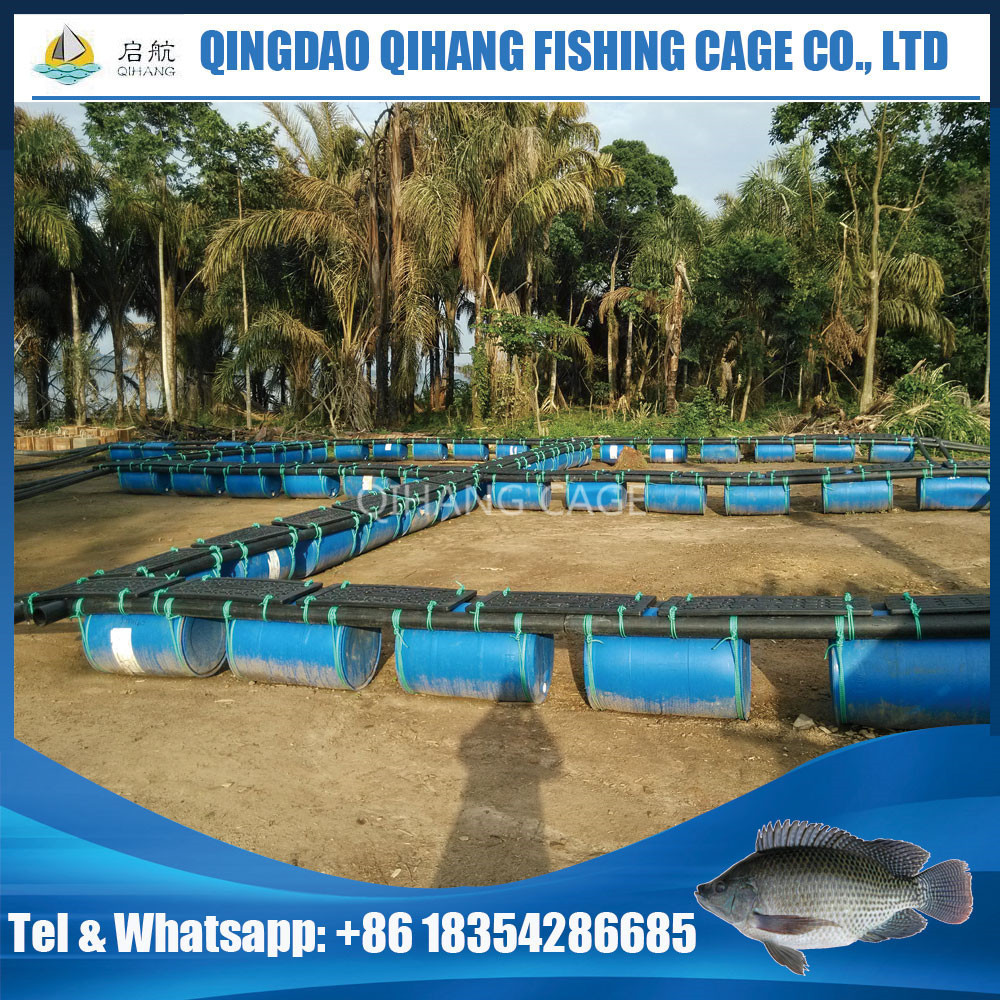 HDPE cage for fish, tilapia fish farming equipment hot sale