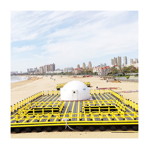 floating bridge pontoon floating bridge buoy bridge HDPE boat buoy