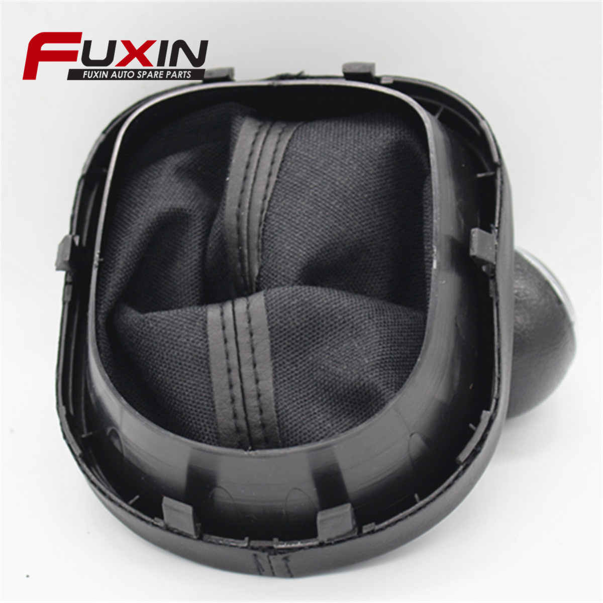 1T0711113 6 Speed Lever Stick PEN Gaiter Boot Cover Black for Caddy Lavida Touran CAR Gear Shift Knob