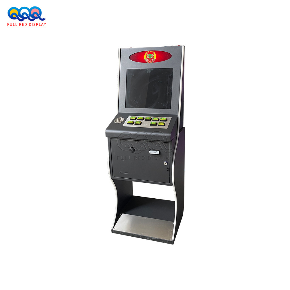 FullRed Arcade Game Machine 19 Inch Vertical Touch Screen Metal Game Cabinet With Game Monitor