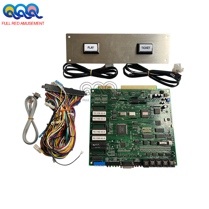 Full Red Pot O Gold T340 Game Machine Board Multi Game POG 510 580 595 Version PCB Board in Stock