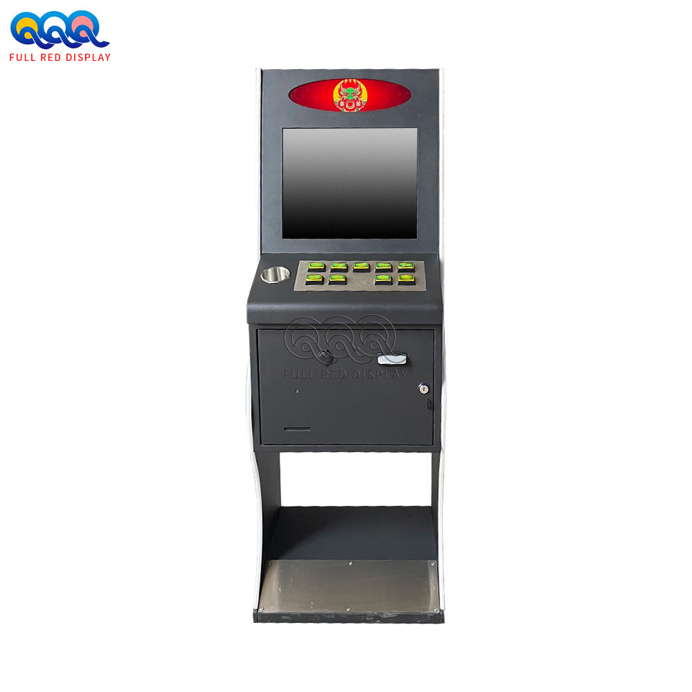 FullRed Arcade Game Machine 19 Inch Vertical Touch Screen Metal Game Cabinet With Game Monitor