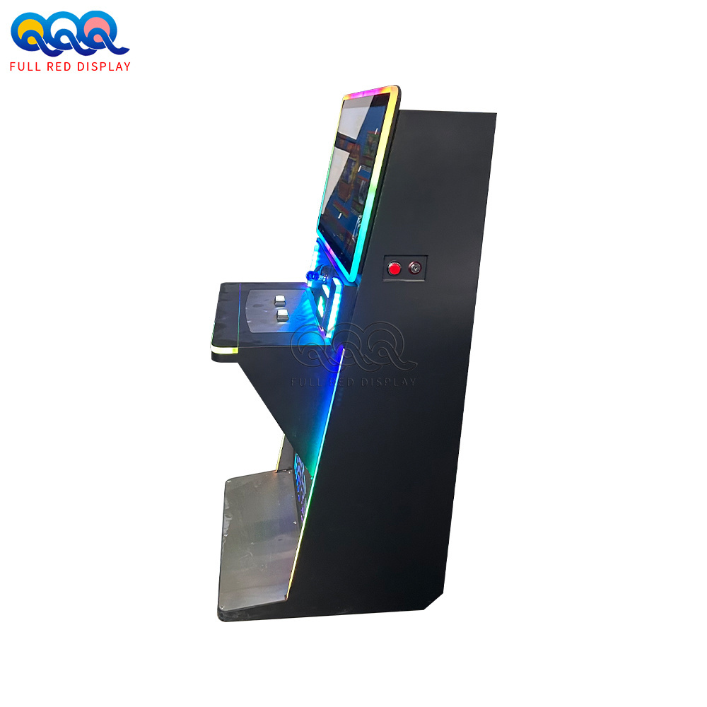 POG 27 Inch Touch Screen Metal Arcade Cabinet Gold Touch Game Arcade Empty Cabinet