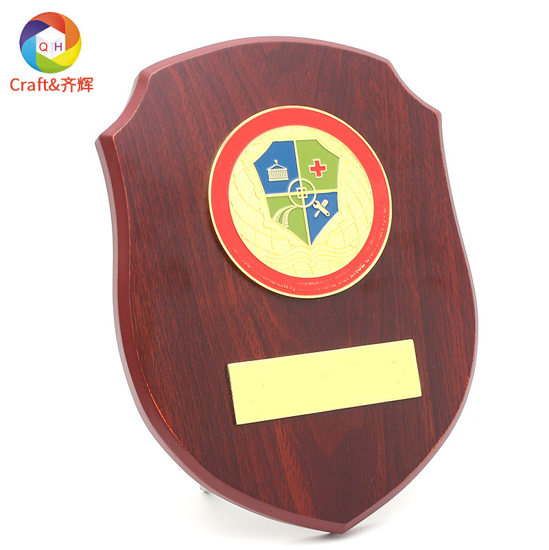 Personal exclusive custom retro metal plaque plaque will wooden metal medal commemorative sublimation blank custom plaque