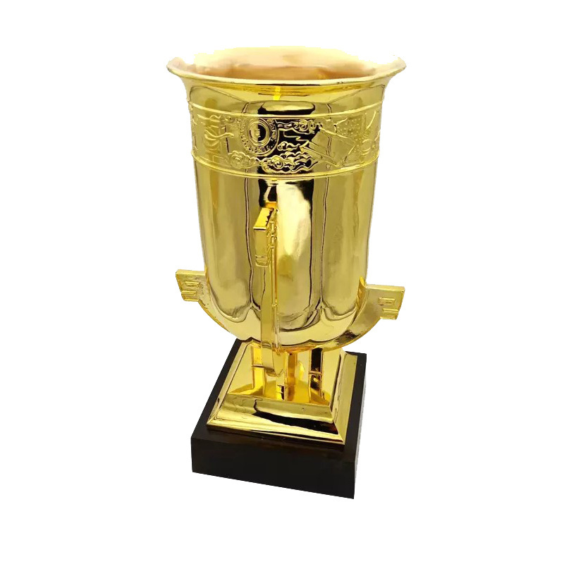 China Factory Customized Tennis Trophy Golf football cup trophies metal Trophy for Manufacturer