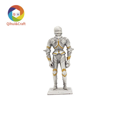 Resin ornament Nordic modern design Roman knight armor decoration craft sculpture office decoration sculpture