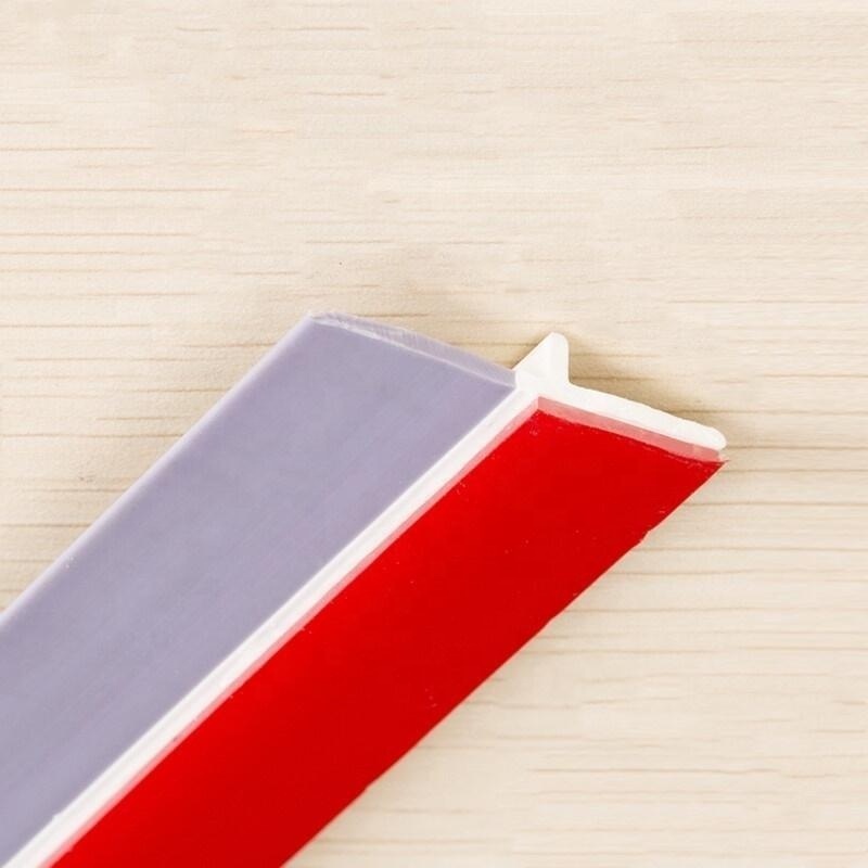 Self-adhesive door sweeping PVC door bottom seal