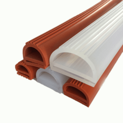 Silicone rubber seal strip high temperature anti-collision strip