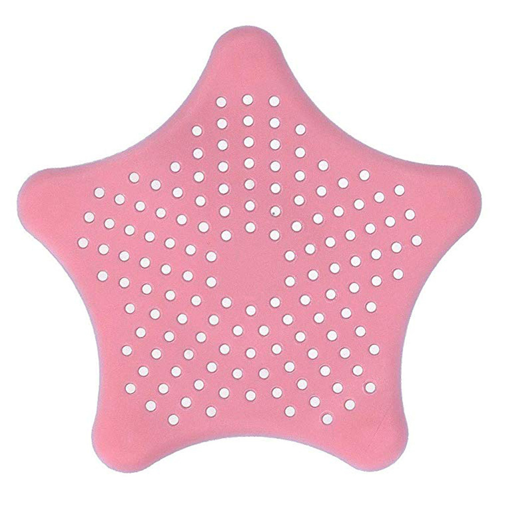 New Bathroom Hair Filter Star Bathroom Drain Hair Catcher Bath Stopper Sink Strainer Filter Shower for Home Accessories Modern