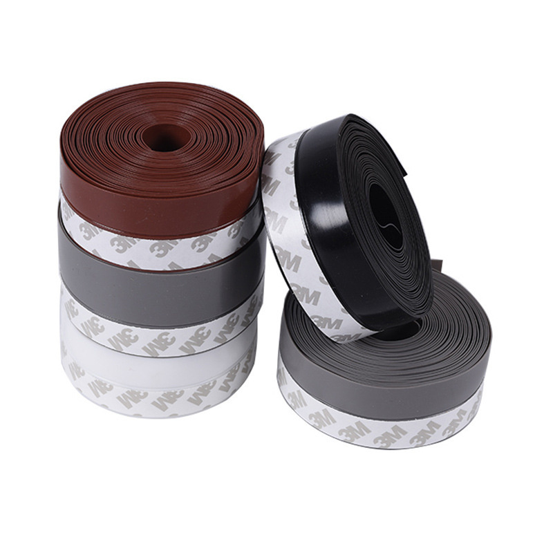 Window silicone seal strip self adhesive tape for draft stopper gap blocker and wind blocker