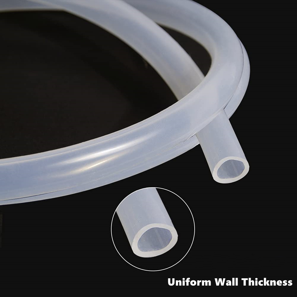 Low Price Silicone Tube Manufacturer Vacuum Hose Pipe Soft Tube for Water, Air & Liquid