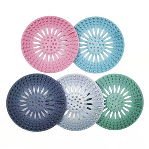 Silicone Sink Cover Strainer Hair Catcher Durable Silicone Hair Stopper Shower /stopper Bathroom Filter Modern Polished TPR