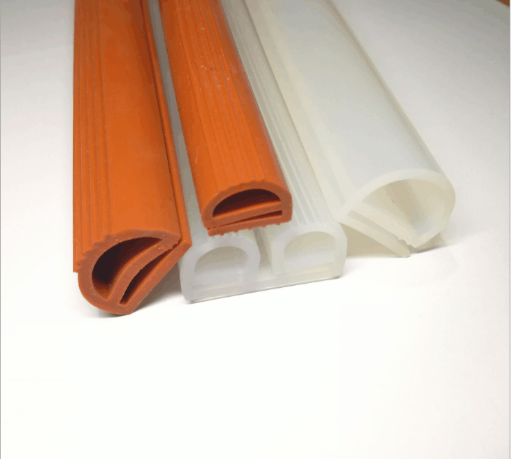 Silicone rubber seal strip high temperature anti-collision strip