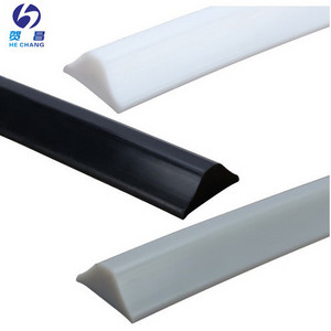 Self-adhesive bathroom silicone seal strip Water Stopper Flood Shower Barrier collapsible threshold