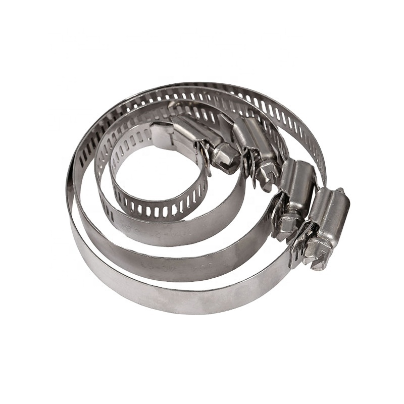 Fasteners High quality 304 stainless steel American high pressure hose clamp