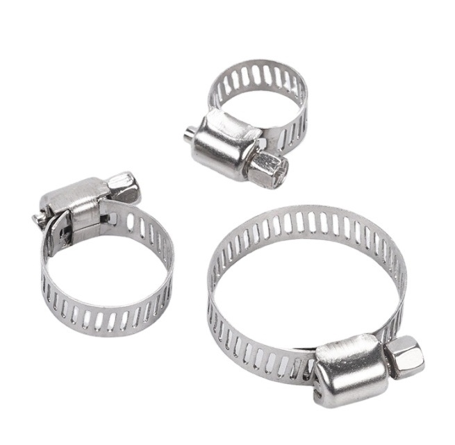 Fasteners High quality 304 stainless steel American high pressure hose clamp