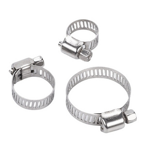 Fasteners High quality 304 stainless steel American high pressure hose clamp