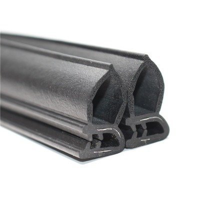 Manufacturers direct custom size car door and window rubber black extrusion seal EPDM composite material