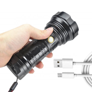 Waterproof High Power SST40 40W USB Rechargeable Glare Hunting Torch Light 2000m Long Range 4000 lumen Heavy Duty Led Flashlight