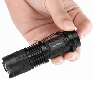 High Power Waterproof Q5 Dimmable Zoom Linterna de Led Pocket Light 3W Small Aluminum Alloy Mini led Flashlight For Camping