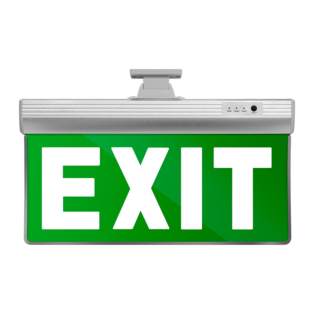 Wall surface mounted 4W emergency running man exit sign escape emergency light