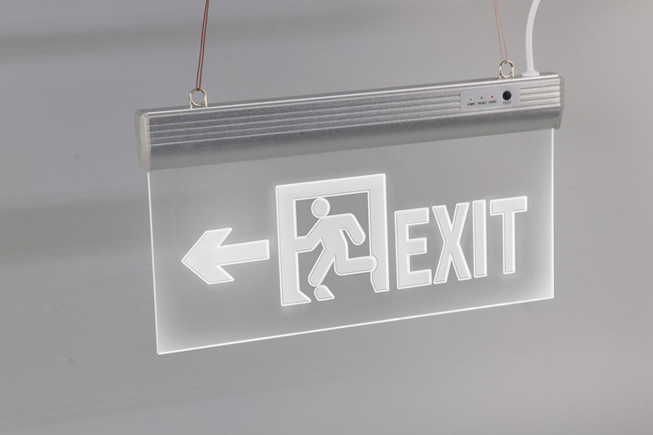 3W Exit Sign LED Emergency Lamp emergency exit light CE