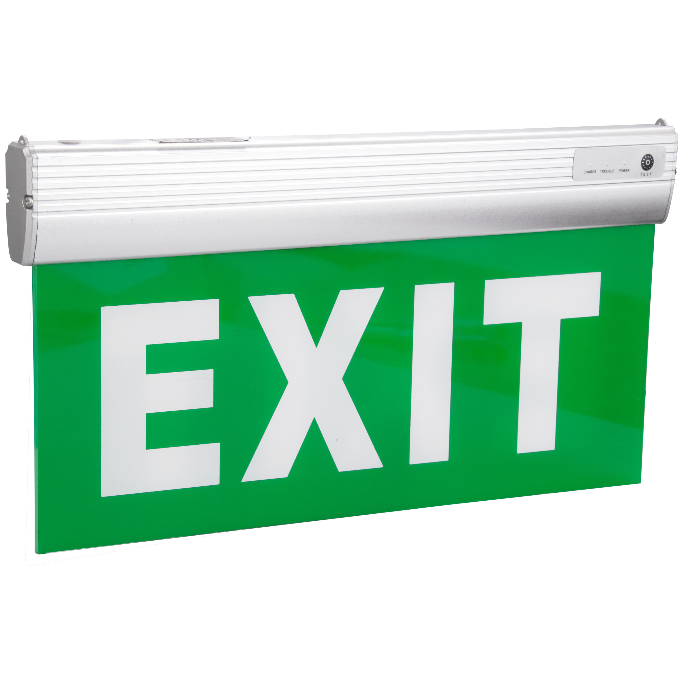 Customizable Emergency Exit Light 3 Years Warranty Rechargeable Fire Emergency Sign