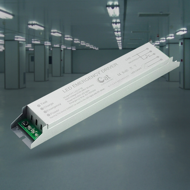 Full Power Output Emergency Power Supply For 5-20W LED Lights LED Emergency Tube Driver