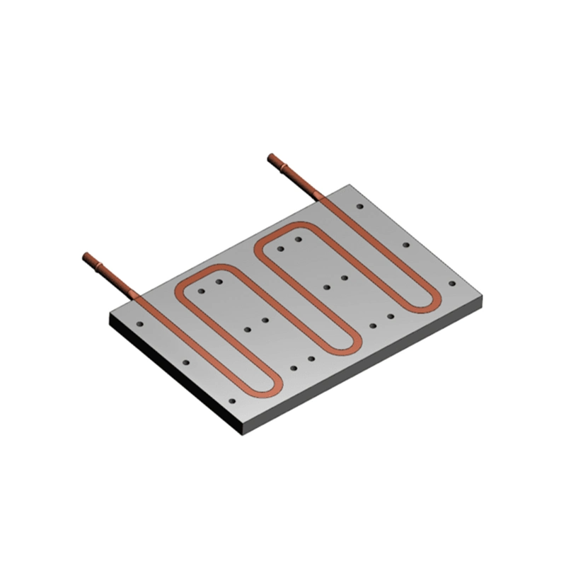 Water Cooling Plate Liquid Cold Liquid-Cooled Custom Heat Sink Aluminum Block Electrical Block