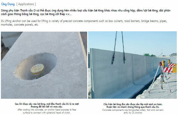 Precast Lifting Stud / Spherical head anchor - Best way for lifting concrete component