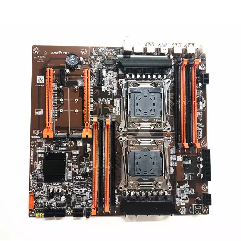 X99 Dual processor motherboard LGA2011 DDR4 4 channels dual cpu gaming ATX motherboard