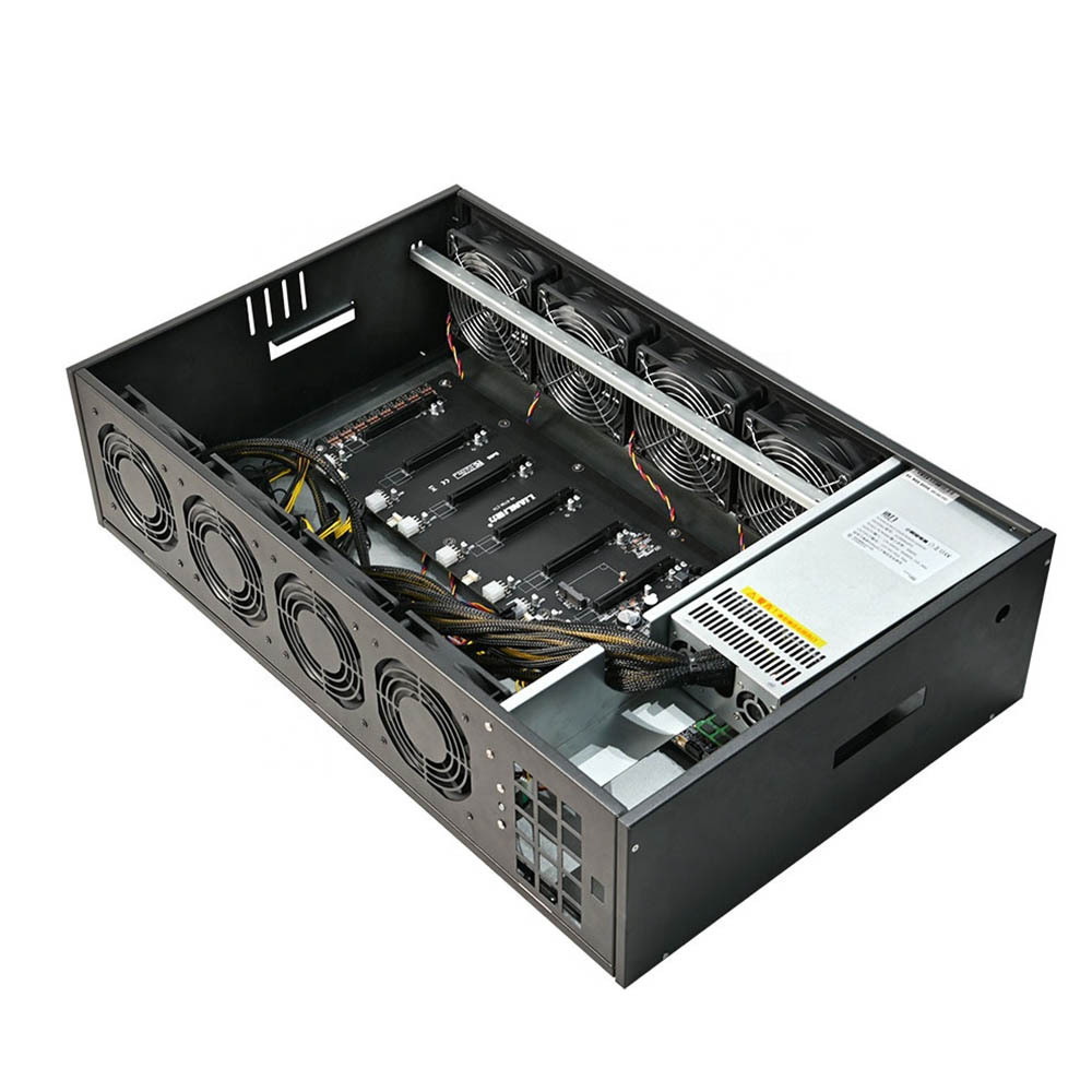 8 Gpu Folds Silent Server Frame Case Computer Case High Quality Rackmount Chassis Machine Custom Server Case