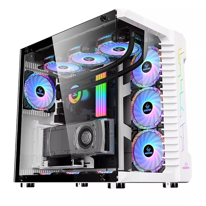 Best Selling Products 2022 Gaming Computer Cases PC Gaming RGB ATX Computer Case Gaming Frame Chassis & Towers CPU Cabinet