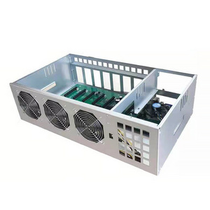 Wholesale Empty Server Case  Rig B85 847 55MM case 8 GPU Machine GPU for gpu PC server case