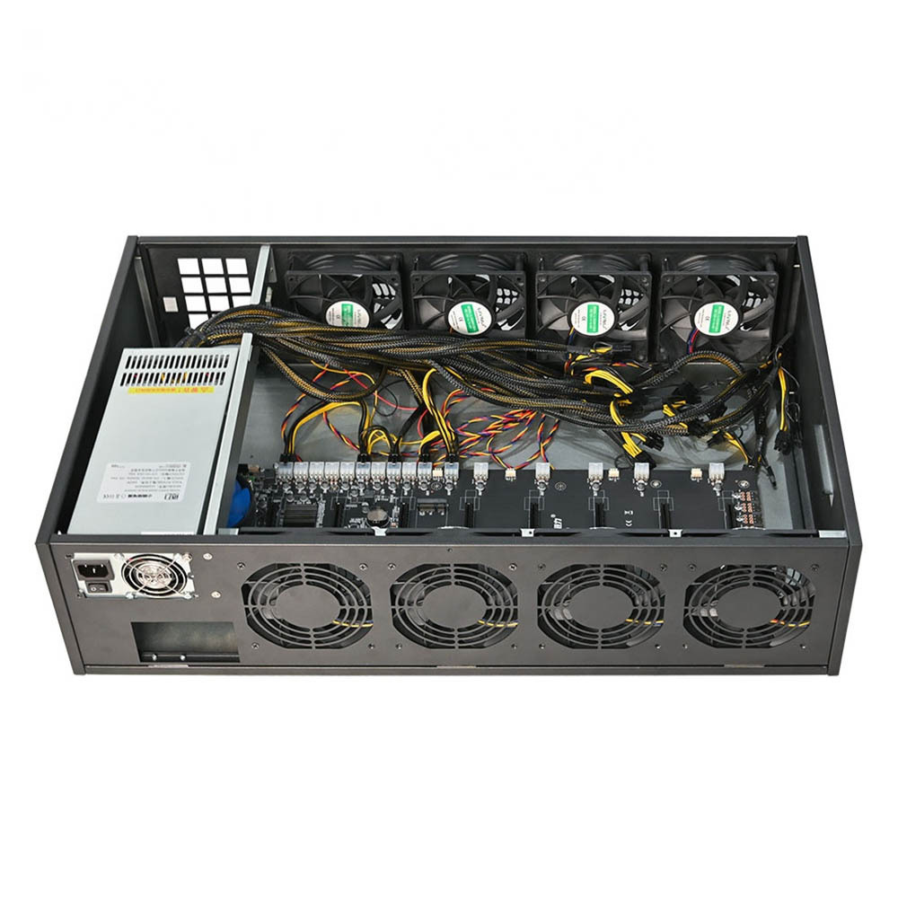 8 Gpu Folds Silent Server Frame Case Computer Case High Quality Rackmount Chassis Machine Custom Server Case