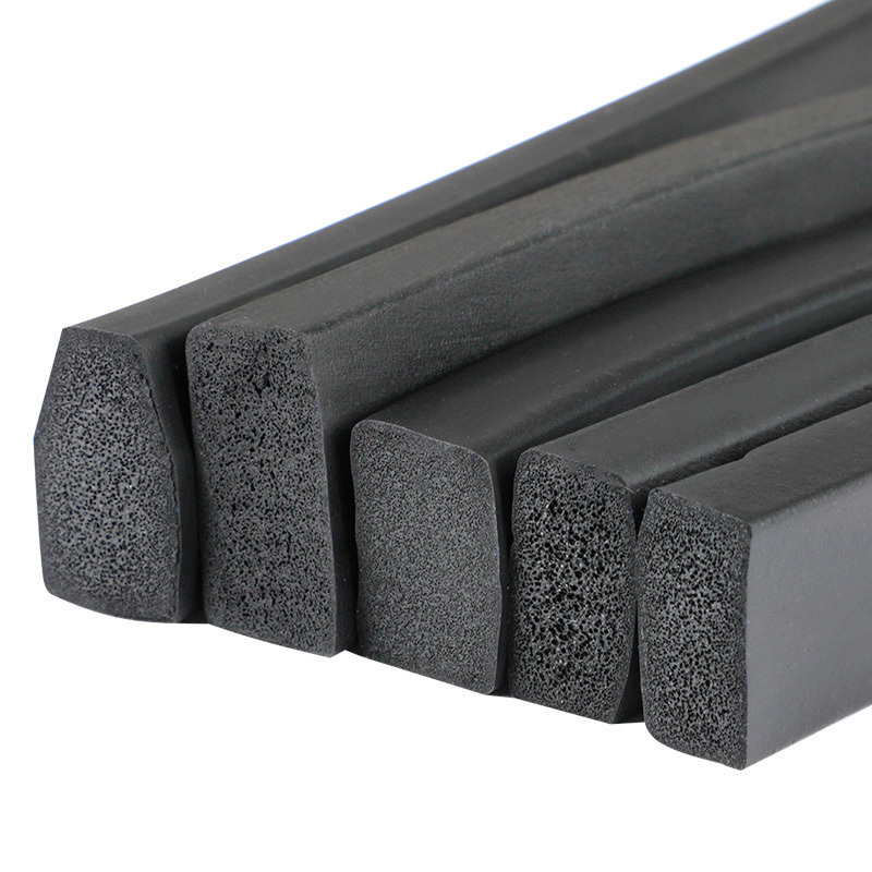 Customization EPDM Foam/Dense Rubber Foam Sealing Strip Anticollision