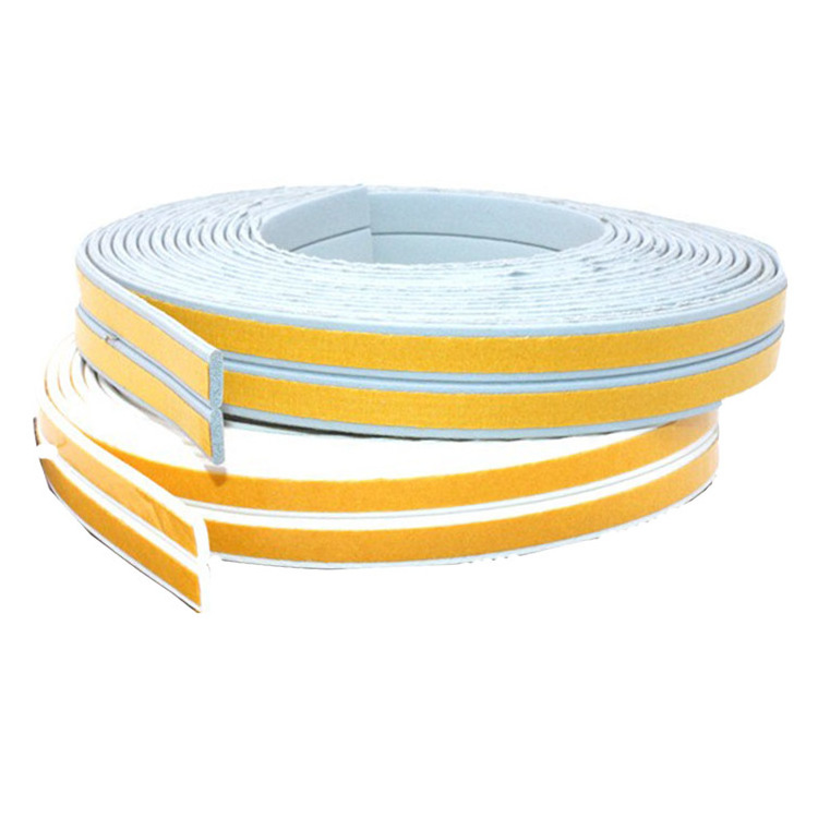 EPDM  self adhesive tape closed cell epdm adhesive sponge foam rubber seal strip