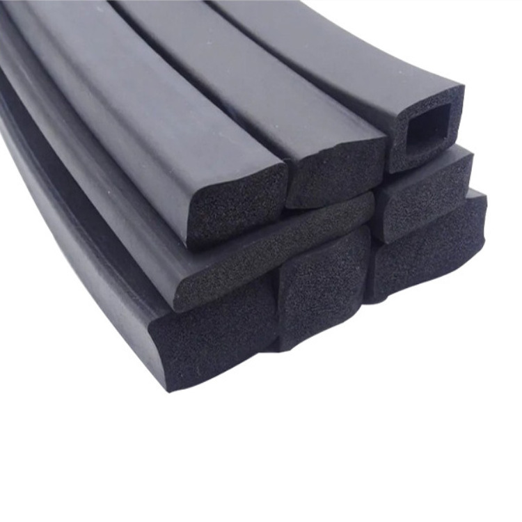 Customization EPDM Foam/Dense Rubber Foam Sealing Strip Anticollision