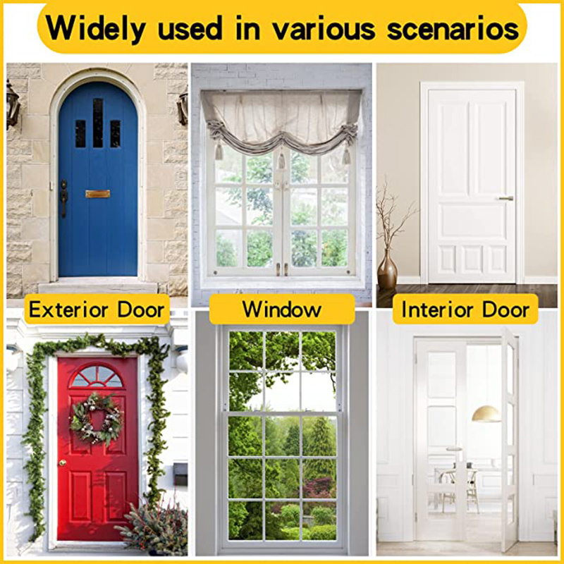 Noise Cancelling and Insulating Pu Foam Seal Strip Flat open door extremely narrow aluminum door and window