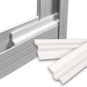 PU shape self adhesive foam window seal strip for doors weatherstrip antitheft door seal strip